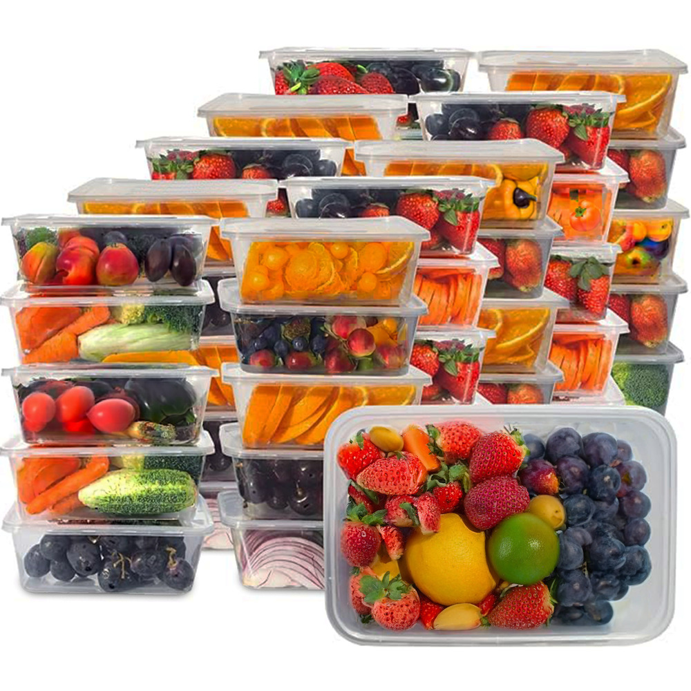 transparent container 1000 ml